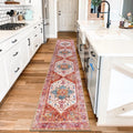 Yamaziot Washable 2x10 Runner Rug - Non-Slip Boho Vintage Hallway