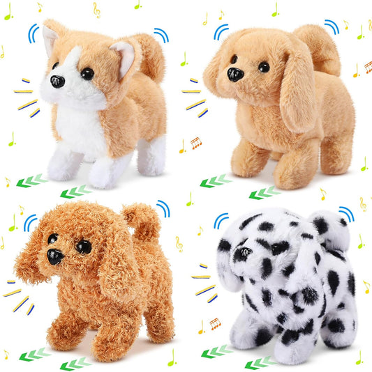 Interactive Walking Puppy Plush Toy - Perfect Gift for Kids! 