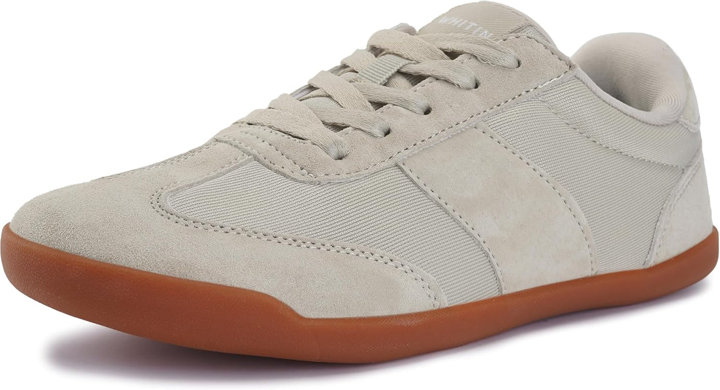WHITIN Women's Wide Toe Box Barefoot Shoes for Comfort and Style
