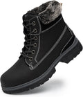 Snow Hiking Winter Boots for Women - Non-slip Fur-Lined Ankle Boots