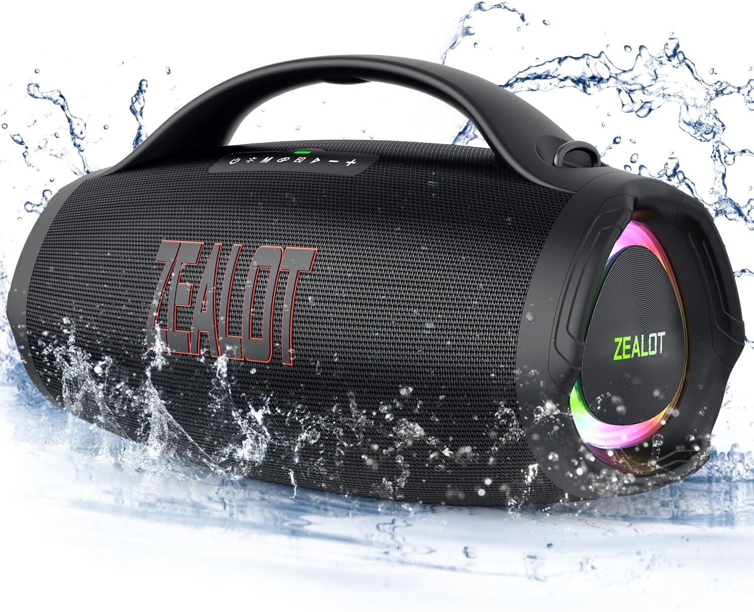 ZEALOT Portable Bluetooth Speaker 2025: 160W RMS Powerhouse