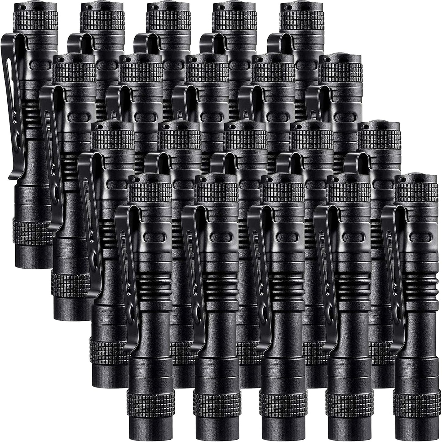 Beieverluck Mini Small Flashlight 20 Pack for Camping and Work
