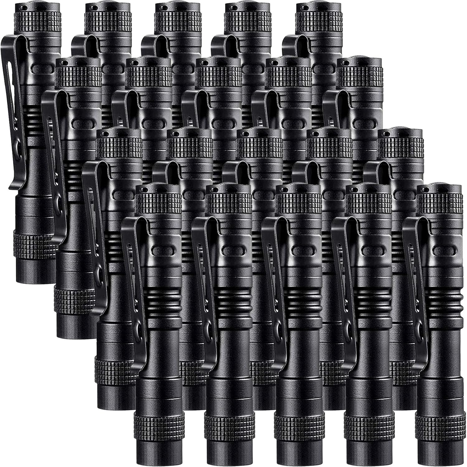 Beieverluck Mini Small Flashlight 20 Pack for Camping and Work