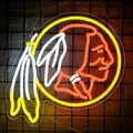Football Neon Sign for Wall Decor - Bold Team Atmosphere