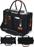 Stylish Fioretto Canvas Tote Bag for Women Featuring Zipper Enclosure
