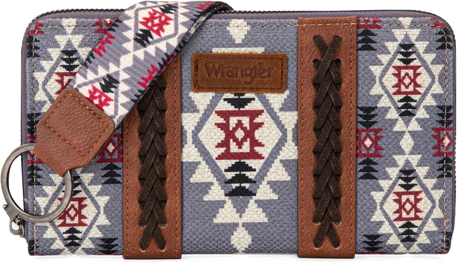 Wrangler Wallet Purse for Women with Western Aztec Design