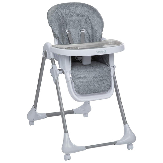 Secure 3-in-1 High Chair for Babies/Toddlers, Adjustable Seat & Tray, Birchbark