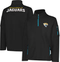 Men's Quarter-Zip Fleece Pullover Sweatshirt for Fans - Zipper Pockets