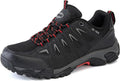 SHULOOK Men's Waterproof Hiking Shoes - Lightweight, Non Slip