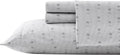 Queen Cotton Percale Sheets Set - Crisp, Deep Pocket Comfort