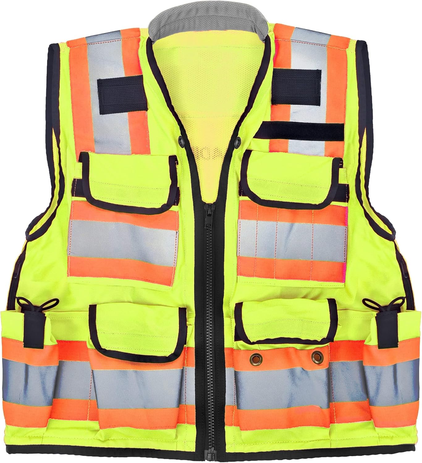 AdirPro Surveyor Safety Vest with Pockets for Maximum Visibility
