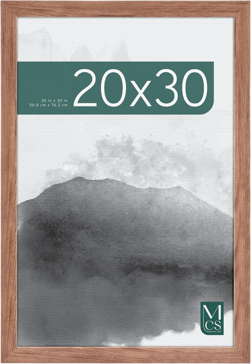 MCS Museum Poster Frame in Medium Oak for Stunning Displays