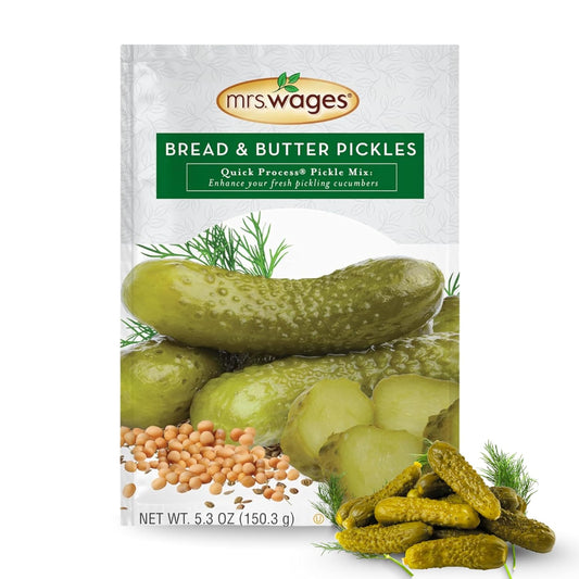 Mrs. Wages Zesty Bread and Butter Pickles Mix for Flavor