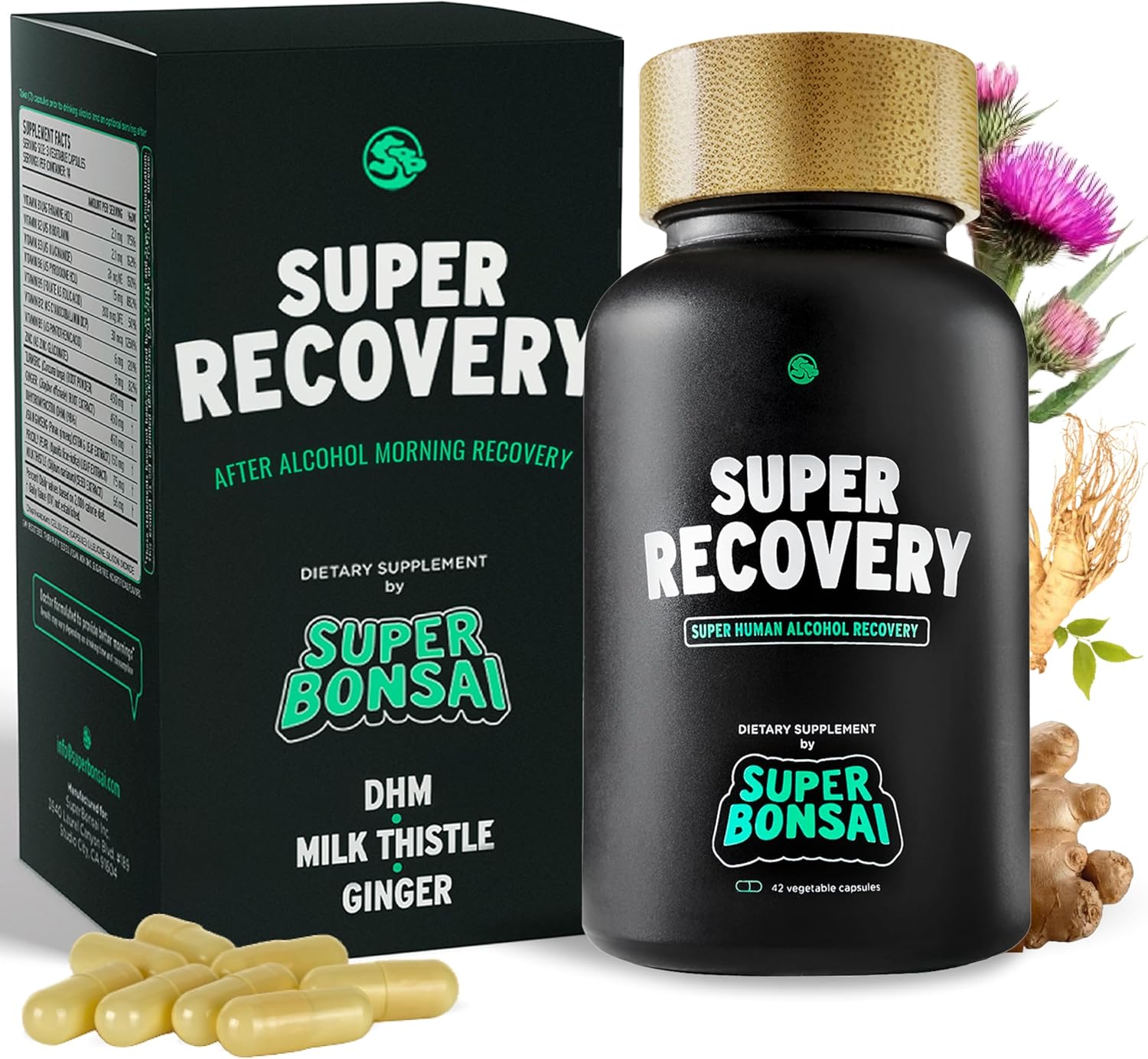 Super Recovery Capsules for Post Celebration Relief and Support