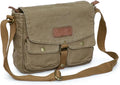 Gootium Canvas Messenger Bag Vintage Crossbody Shoulder Bag - Rugged