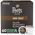 Peet's Major Dickason's Blend Dark Roast K-Cup Pods 60 Count