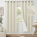 Blackout Living Room Curtains 72 Inch Long for Total Darkness