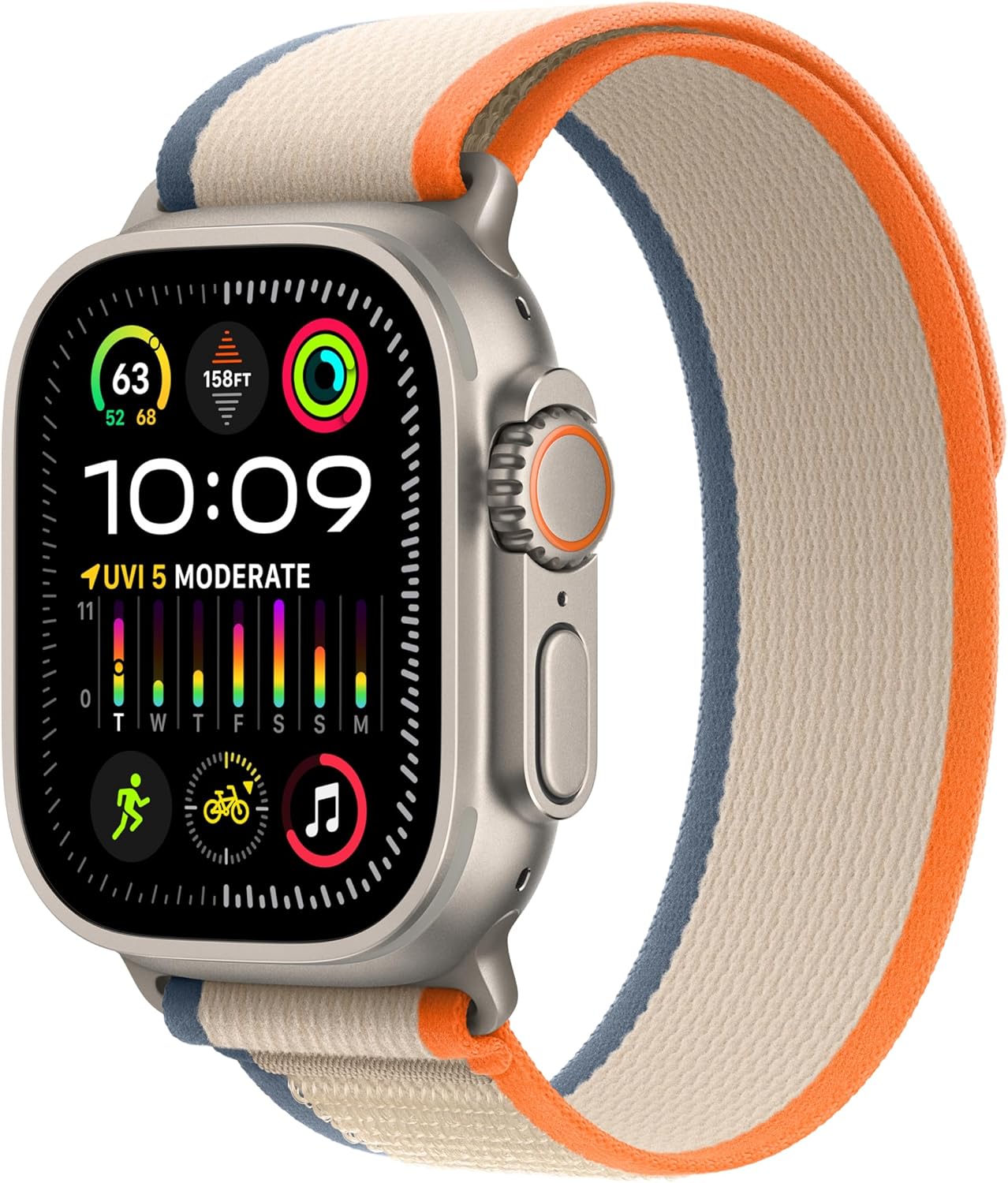 Ultra 2 Titanium Apple Watch: Fitness Tracker, Precision GPS