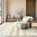 3x5 Area Rug for Living Room Moroccan Washable Non Slip Low Pile