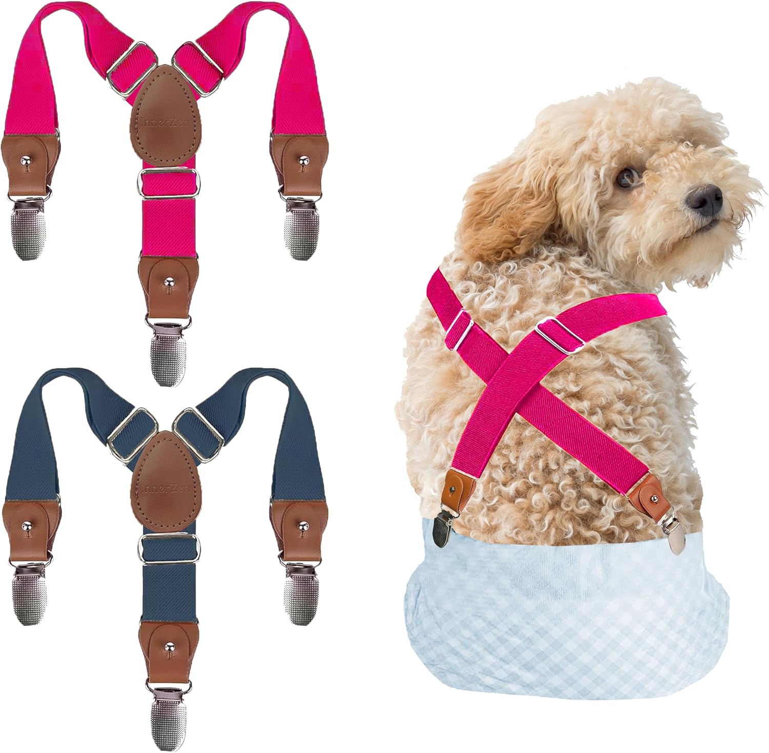 Secure Dog Diaper Holders for All Sizes!