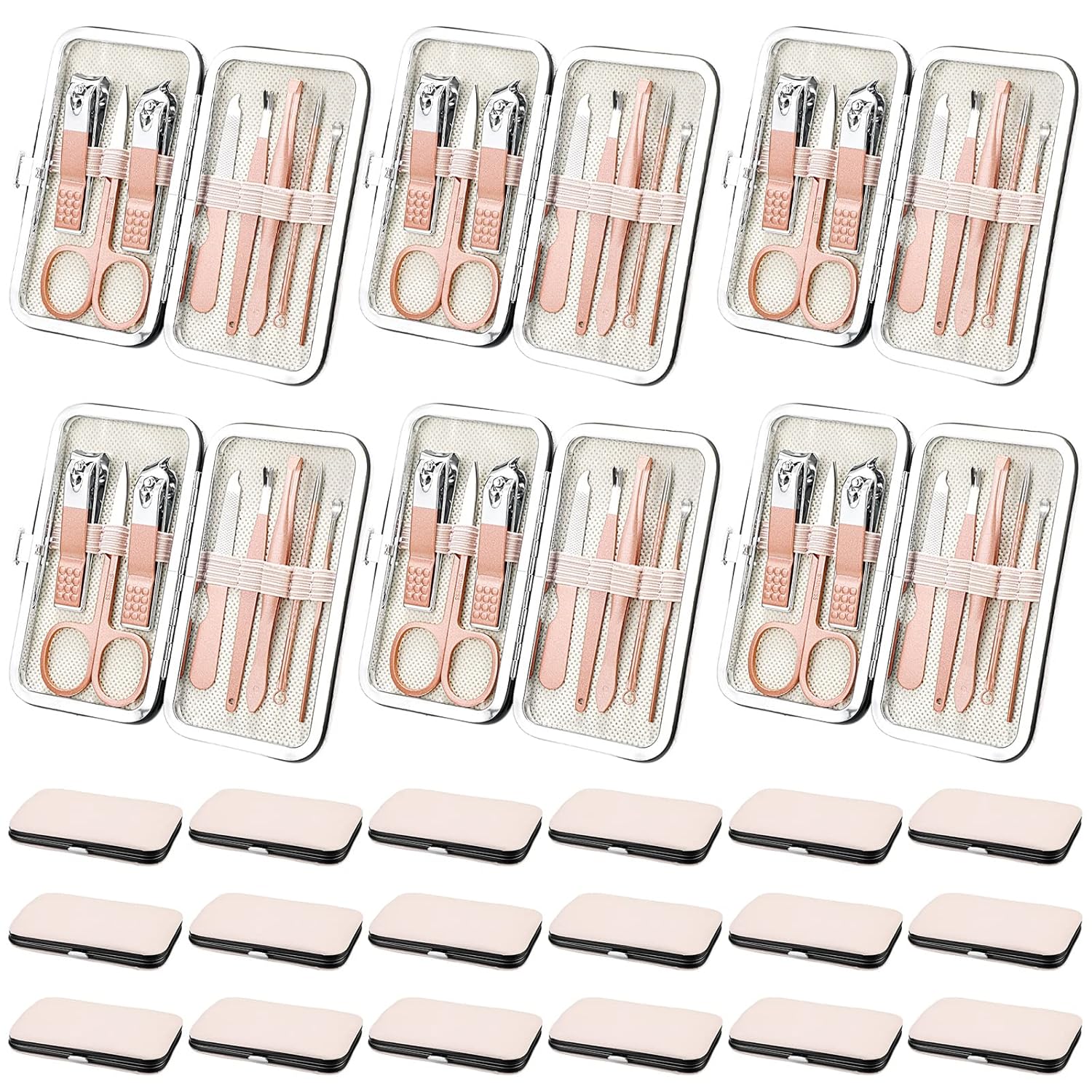 24 Set Christmas Manicure Set for Men and Women Gifts