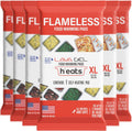 Flameless Food Warming Pads 6 Pack - Disposable Buffet Warmers