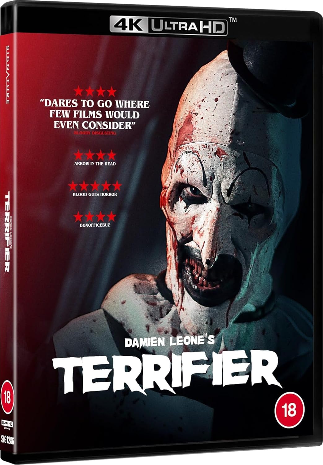 Terrifier 4K UHD Blu-Ray - A Must-Have for Horror Fans