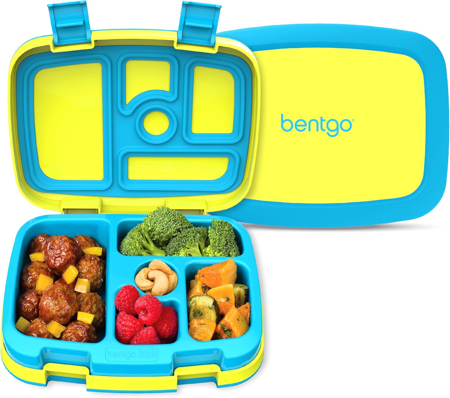 Bentgo Kids Bento-Style Lunch Box - Leak-Proof & Durable Design