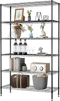16in x 42in x 72in 6-Shelf Wire Shelving Unit - Heavy Duty Storage