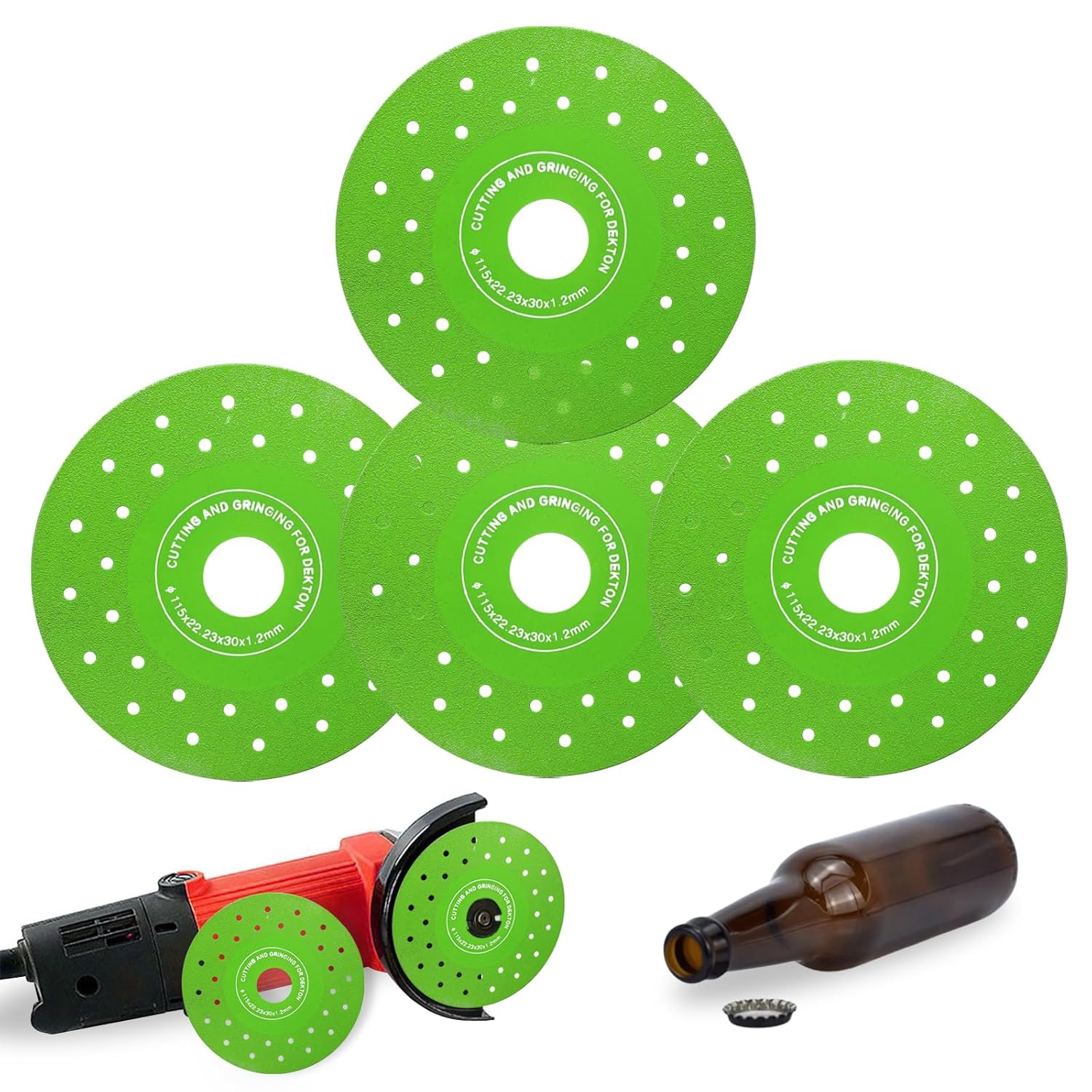 YaeTOP Diamond Grinding Disc - Effortlessly Cut Rock, Ceramic & More!
