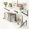 36in x 10in Deep Floating Shelf - Farmhouse Rustic Display Shelf