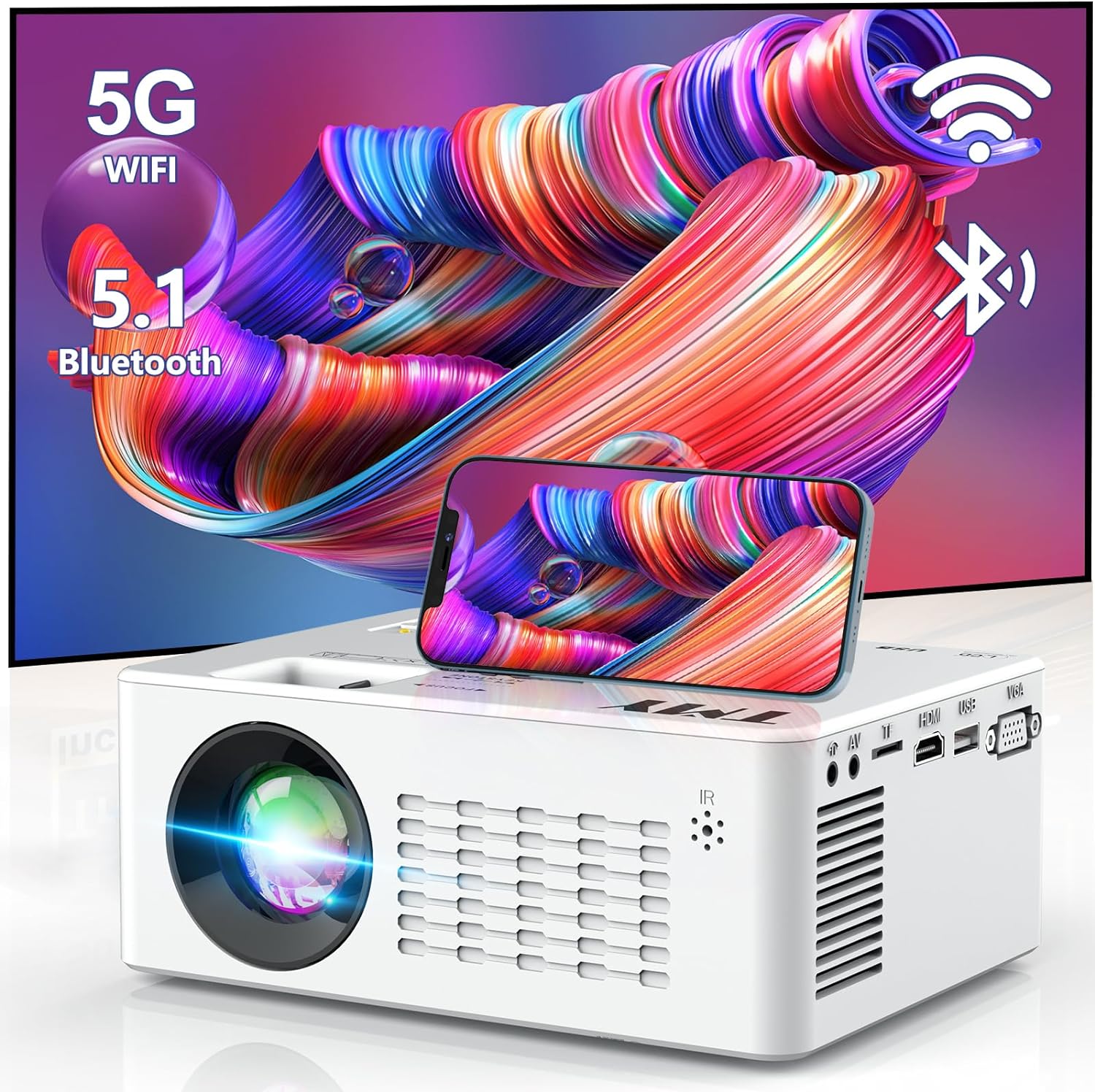 Immersive Viewing with TMY WiFi Projector