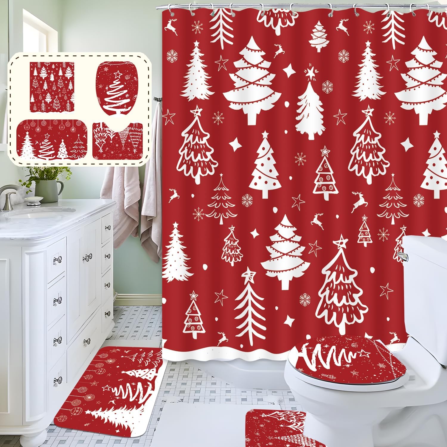 Winter Wonderland Bathroom Set