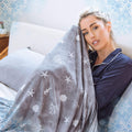 Cooling Blanket 60x90 Double Sided Cold Effect - Lightweight Summer