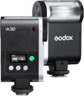 Godox iA32 Mini Camera Flash GN15 - Compact Speedlite for Cameras