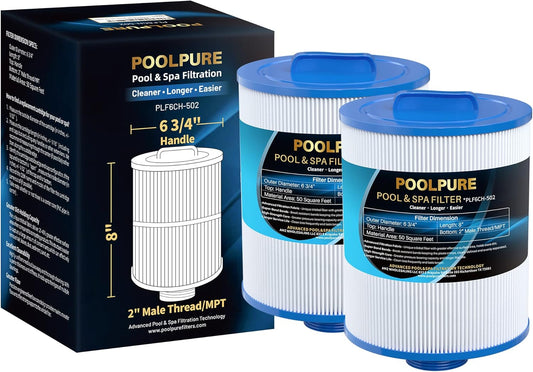 POOLPURE PAS50SV-F2M Spa Filter for Unicel and Filbur Models