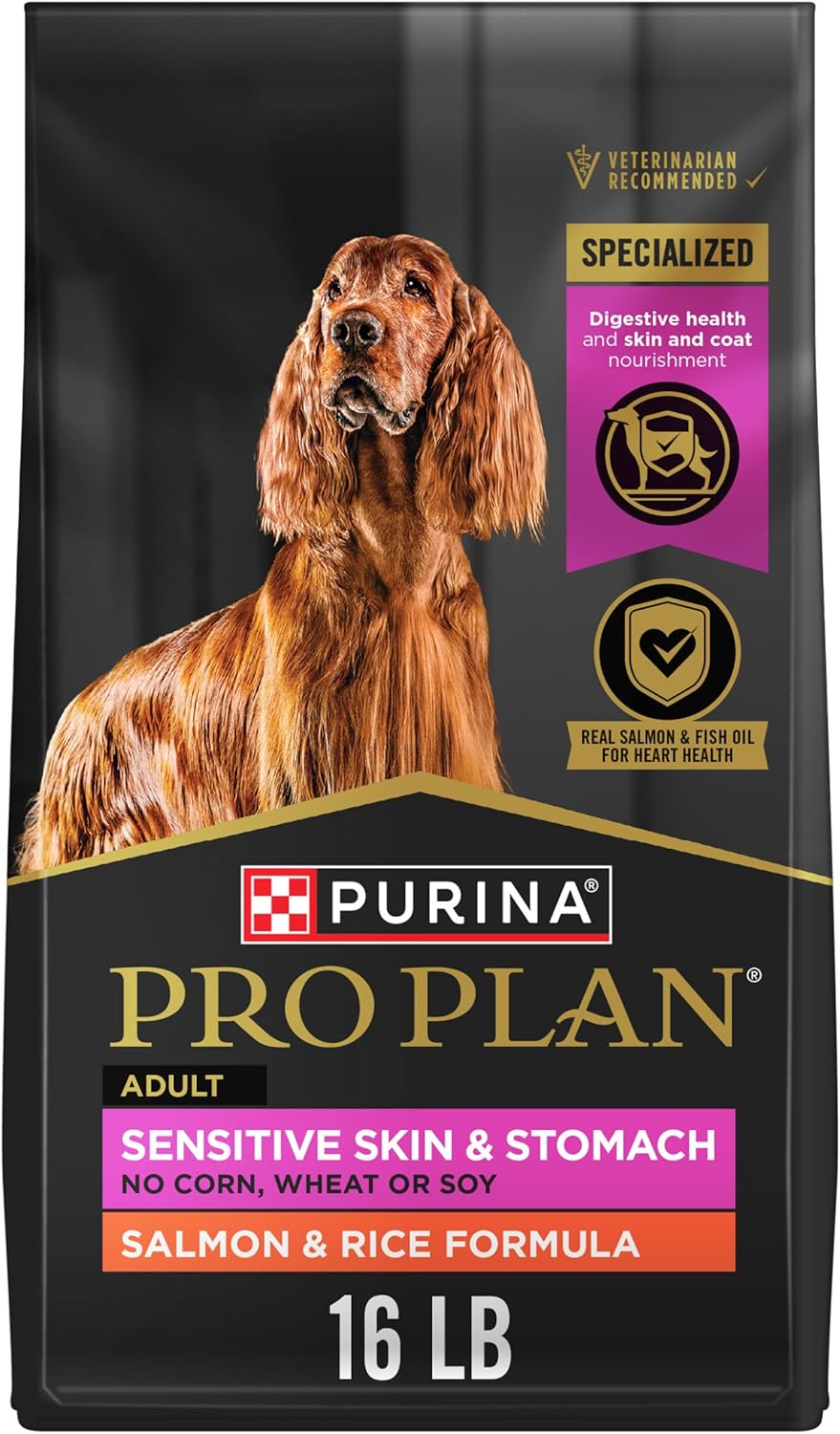 Purina Pro Plan Sensitive Skin and Stomach Dog Food for Adults