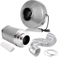 iPower 4 Inline Fan & Filter Combo - Optimal Grow Tent Ventilation