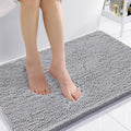 Smiry Luxury Chenille Bath Rug 36in x24in - Extra Soft Absorbent Mat