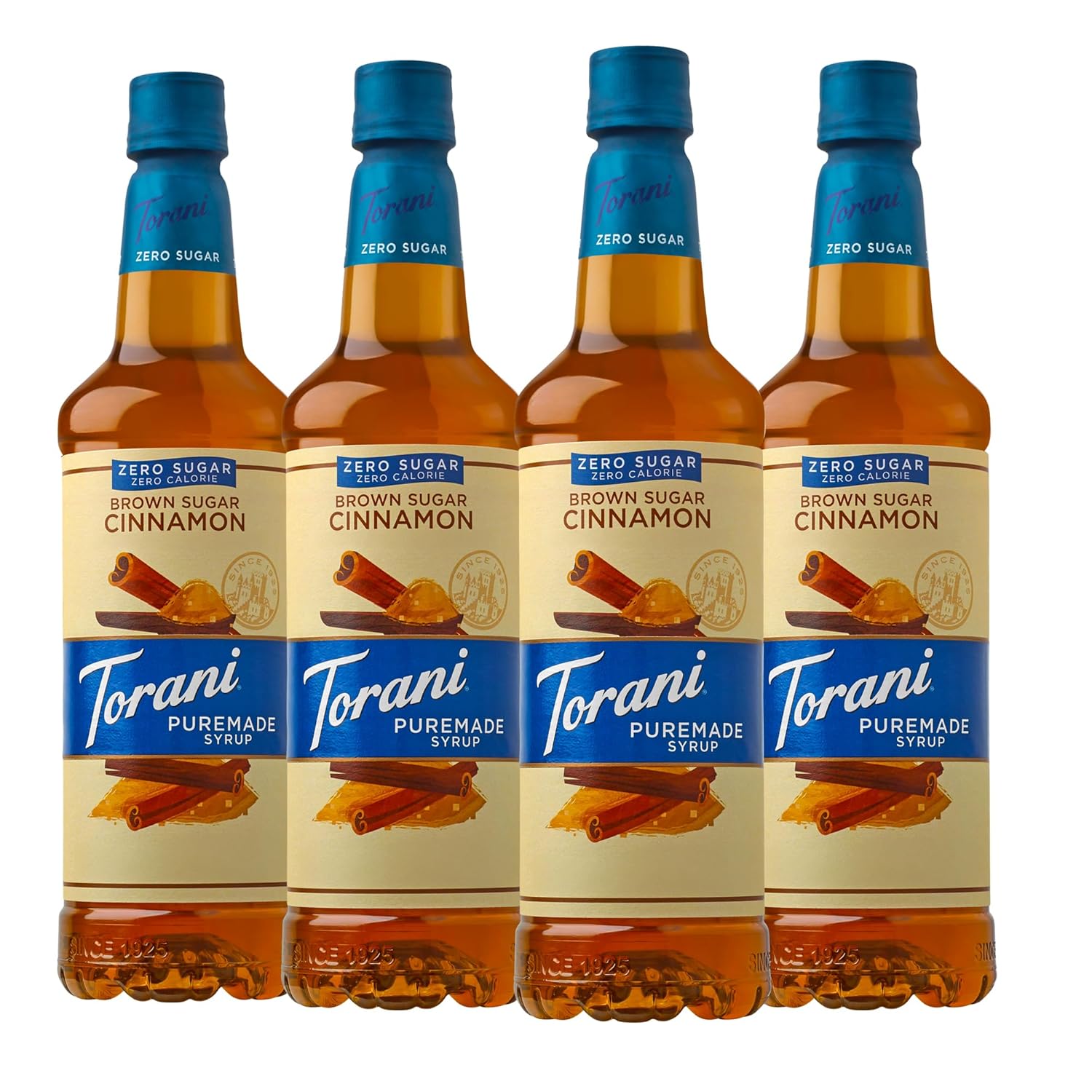 Torani Puremade Zero Sugar Brown Sugar Cinnamon Syrup 25.4 fl oz