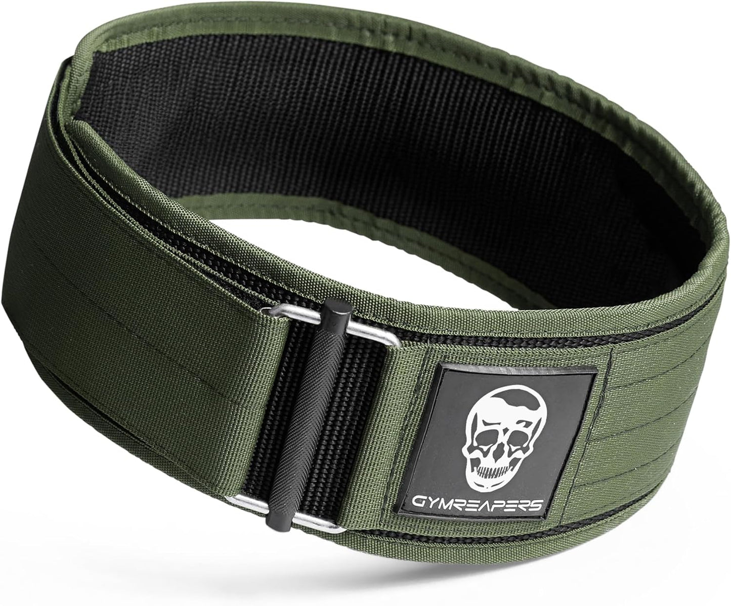 Gymreapers Quick Locking Weight Lifting Belt for Powerlifting