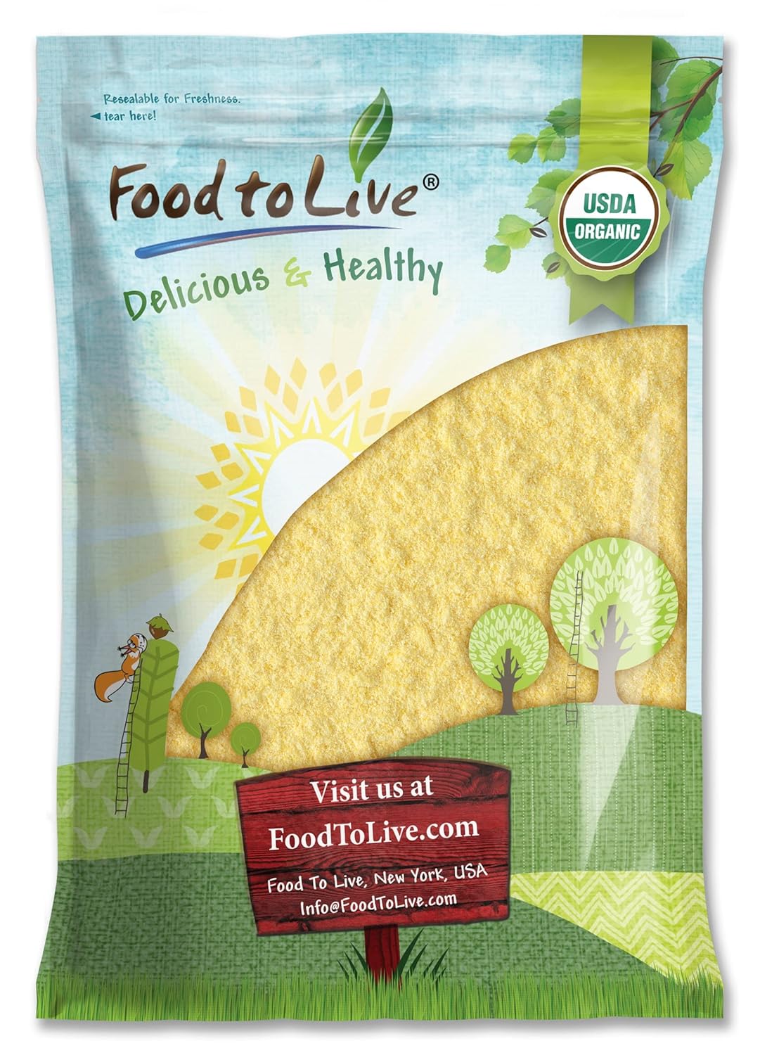 Organic Millet Flour - Gluten-Free, Nutty Flavor, High Protein