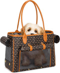 Minsong Fashion Pet Carrier Purse for Small Dogs and Cats