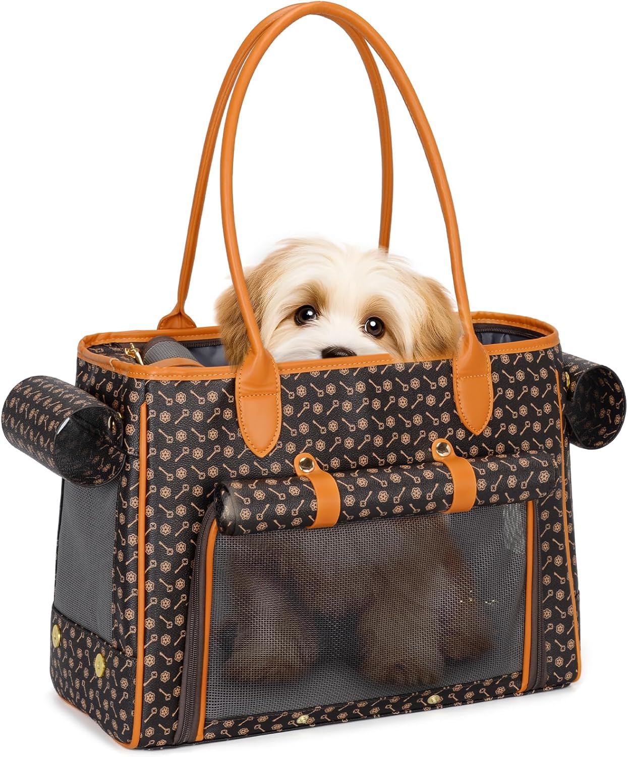 Minsong Fashion Pet Carrier Purse for Small Dogs and Cats