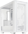 ASUS A21 White Micro ATX Case - Clean Cable Management & Airflow