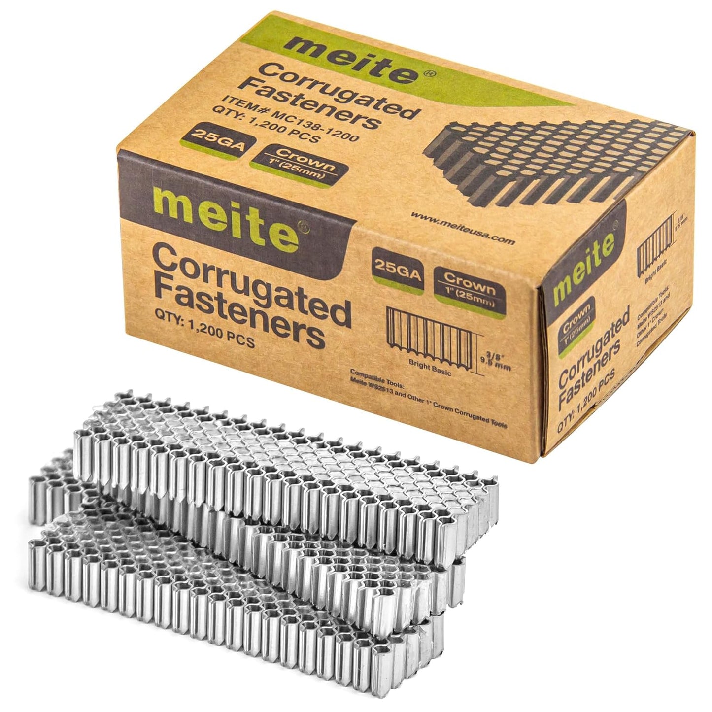 meite Corrugated Fasteners MC138 for Woodworking Projects
