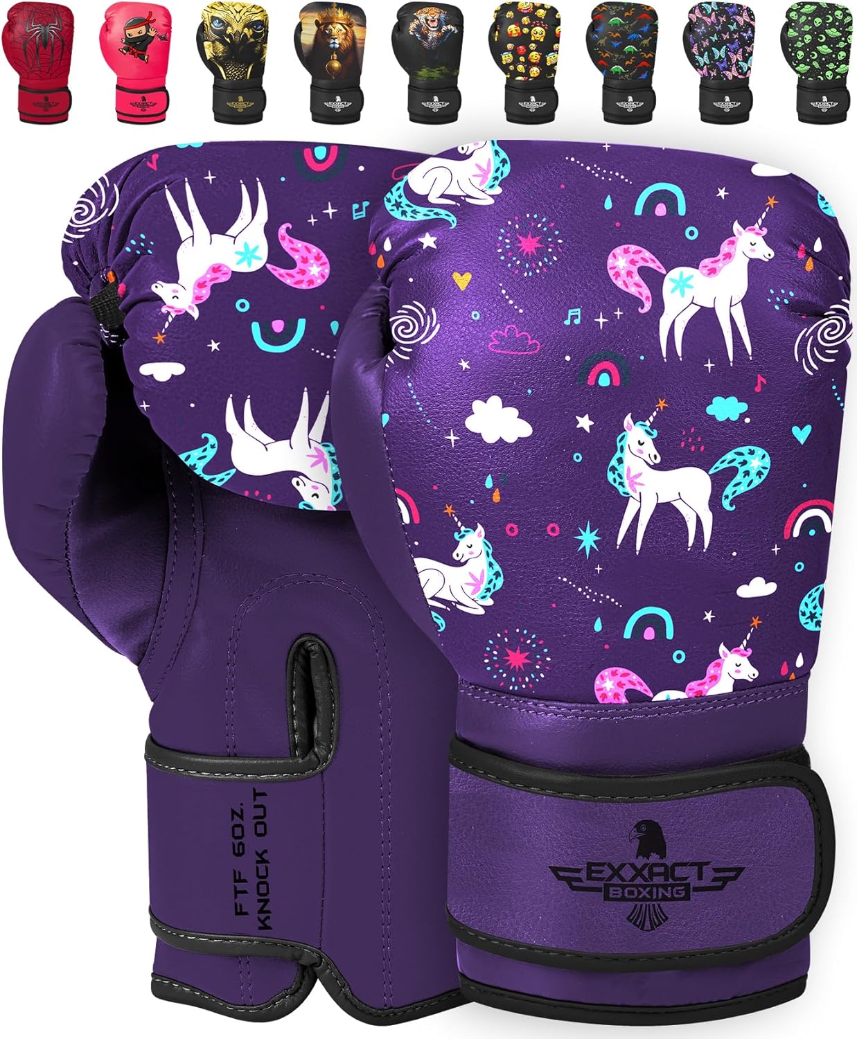 Exxact Kids Boxing Gloves: Padded Support
