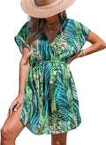 CUPSHE Women's V Neck Beach Coverup Dress - Lightweight Comfort