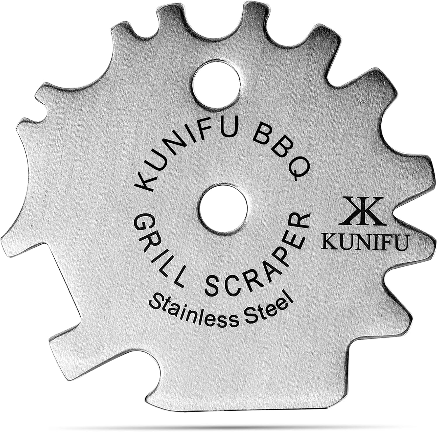 KUNIFU BBQ Grill Scraper: Bristle-Free & Versatile