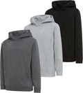 PURE CHAMP Boys Hoodies 3 Pack Fleece Pullover & Zip-Up - Everyday